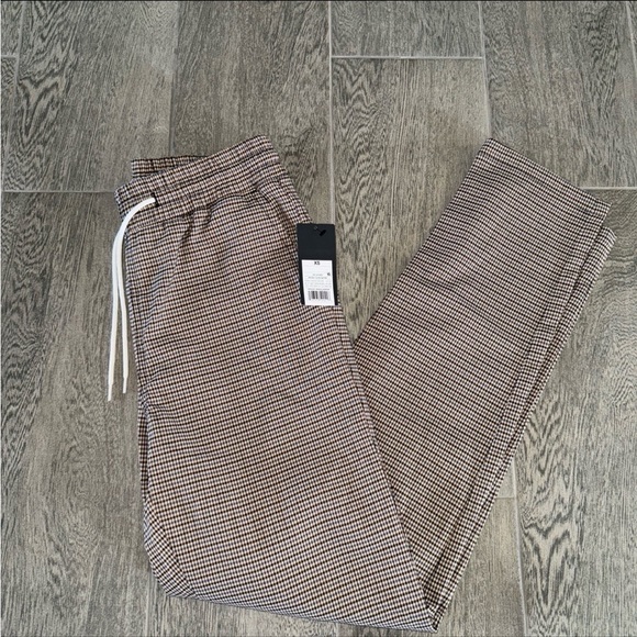 Adult tapered woven joggers original use brown xs - Picture 4 of 11